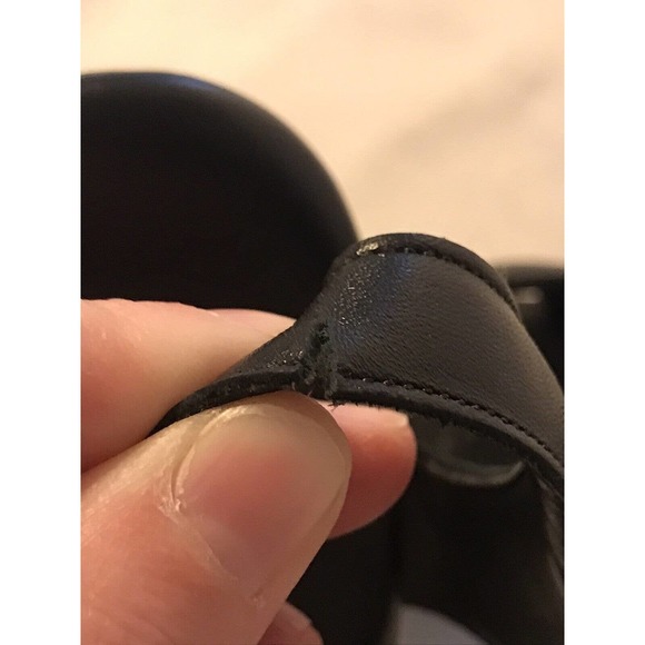 SAS Black Suntimer Comfort Shoe Slingback Sandal Womens 7.5 J9137552 Block Heel - Picture 4 of 8